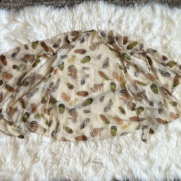 Show Me Your Mumu Kimono ~ in Feather 🪶 Print - Picture 10 of 14